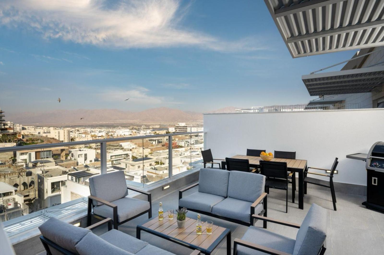 Mountain And Sea View - Penthouse With Private Pool * Eilat