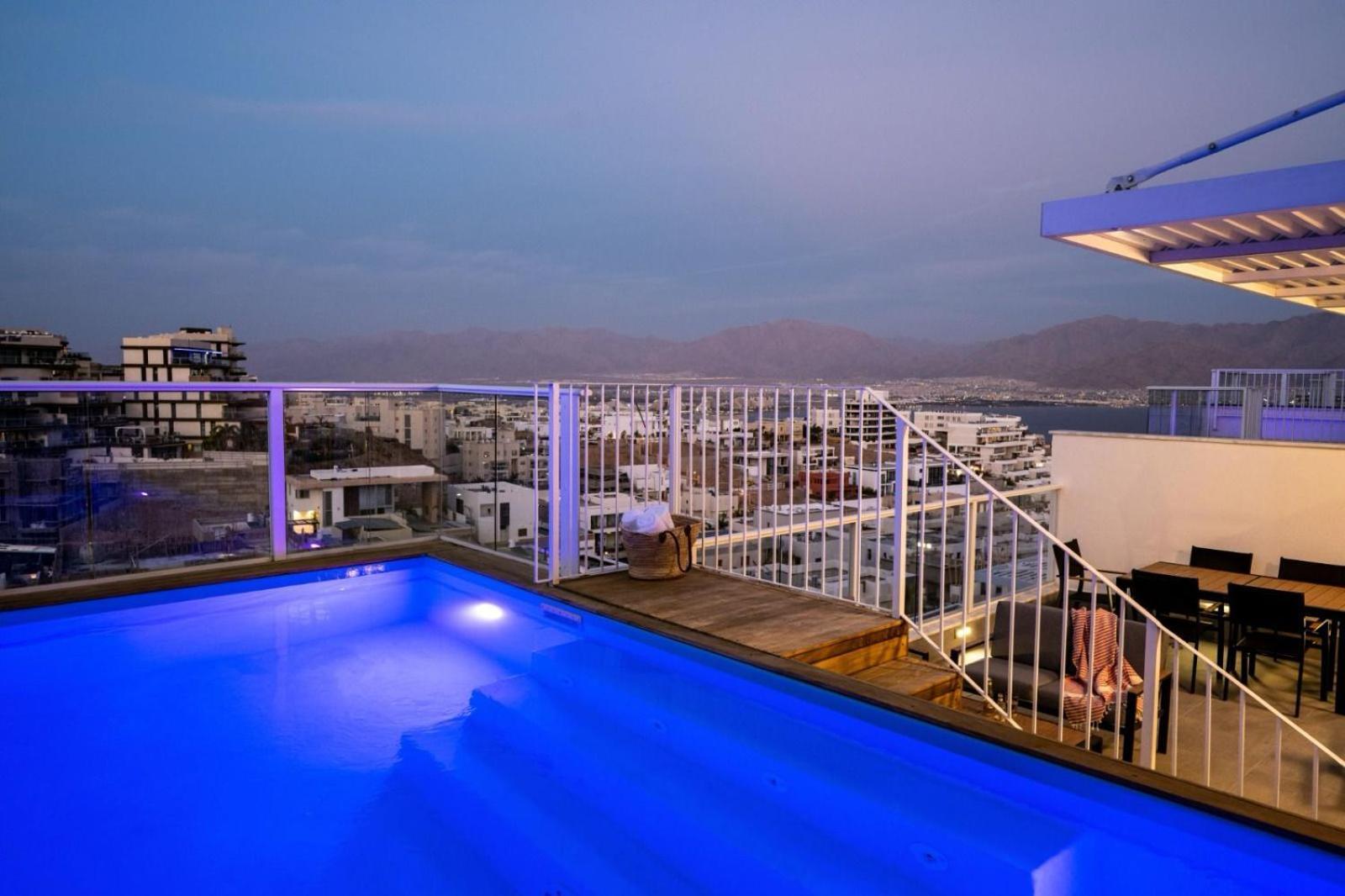 Mountain And Sea View - Penthouse With Private Pool * Eilat